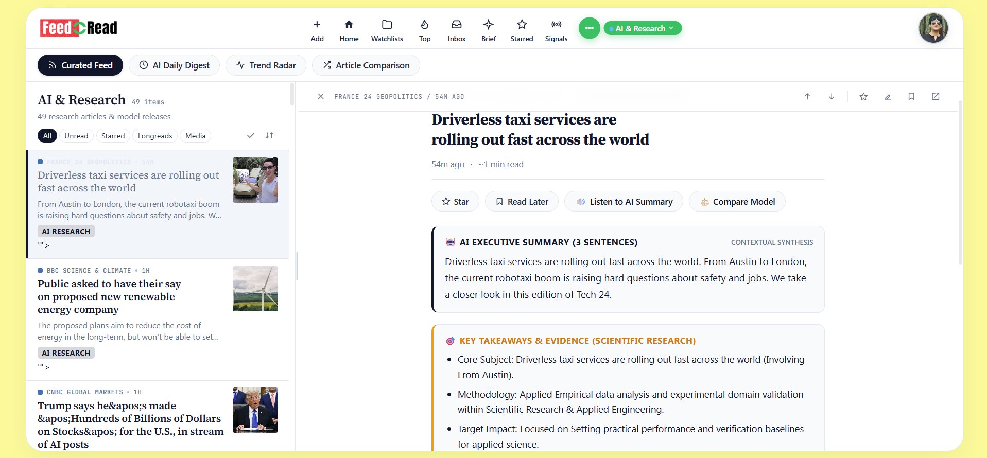 Scout AI Research Suite