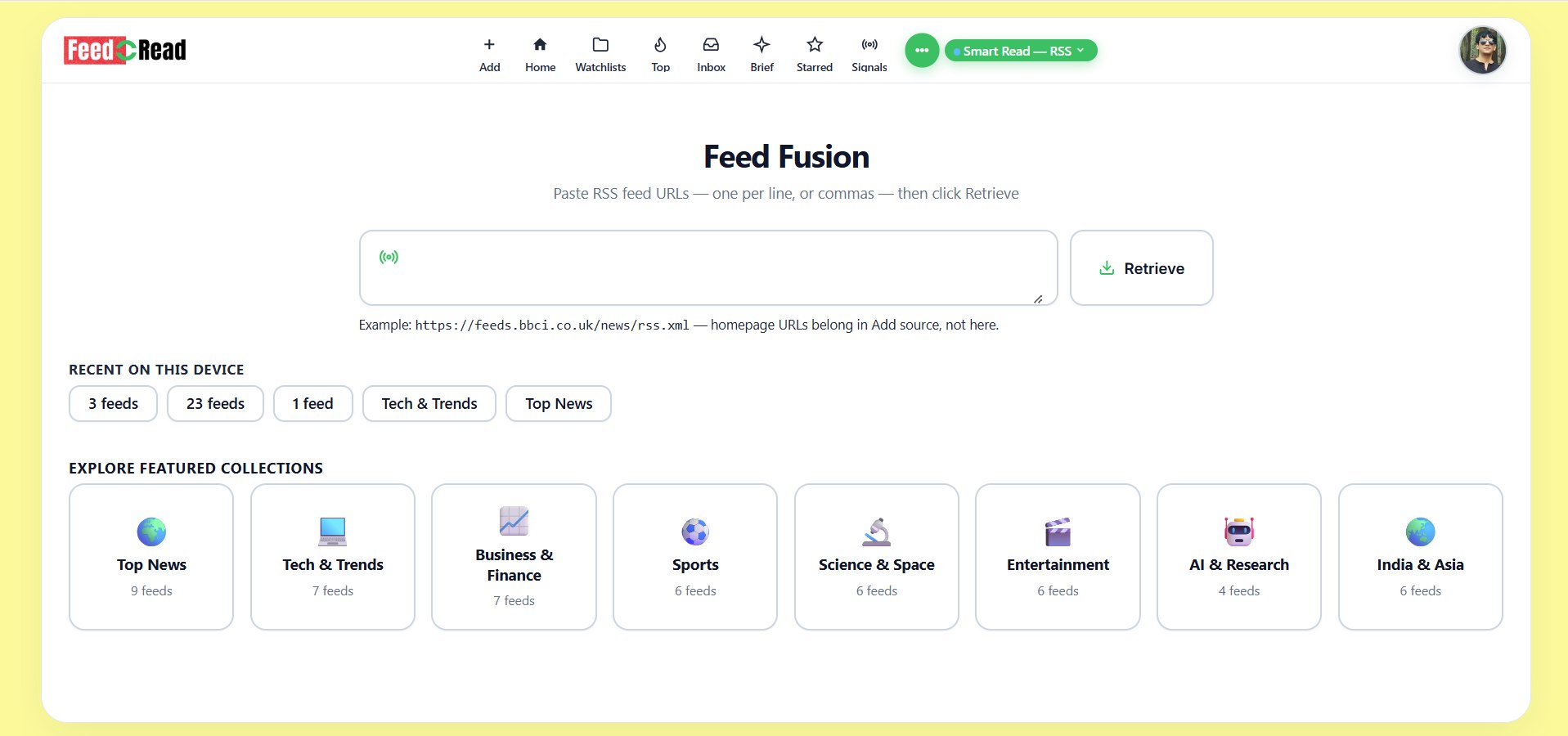 Feed Fusion